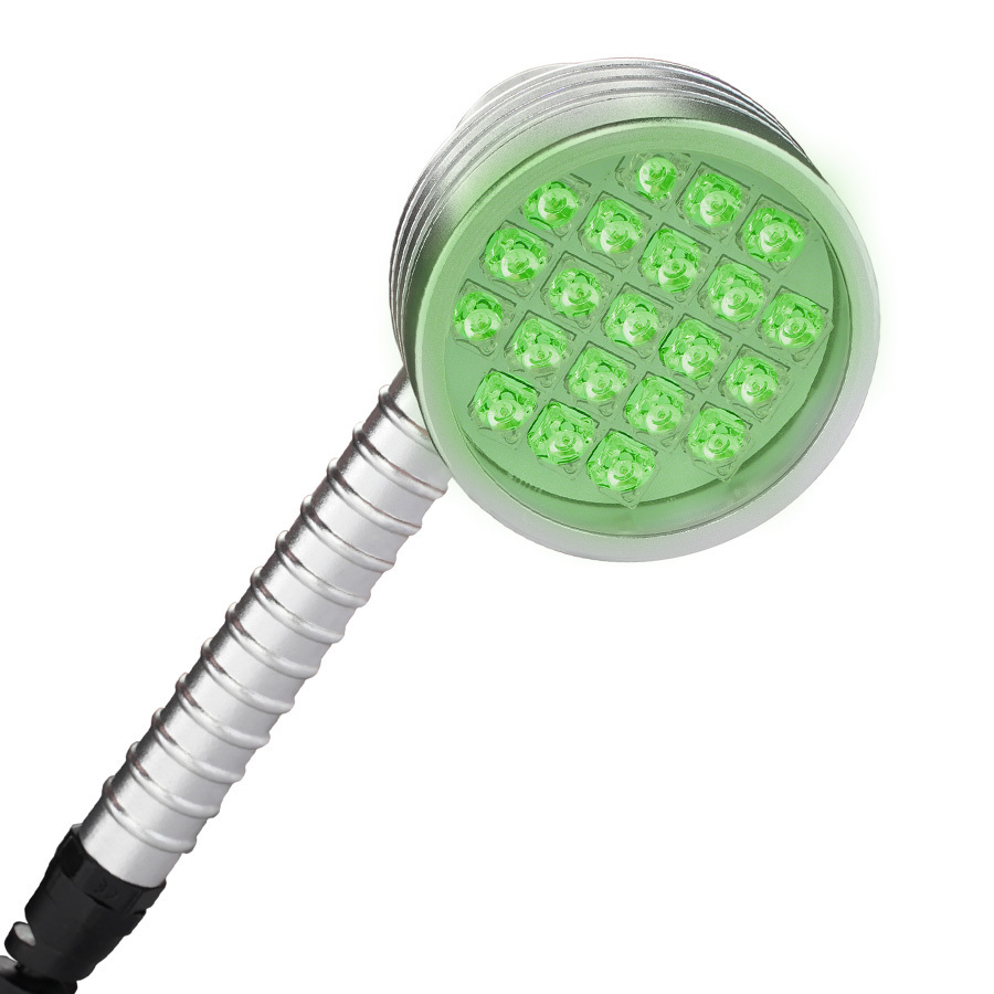 Groene LED lichtkleur