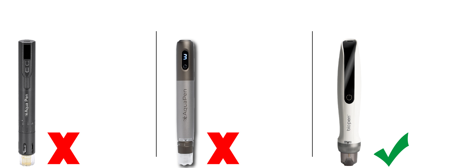 Alleen compatibel met de Bio Pen